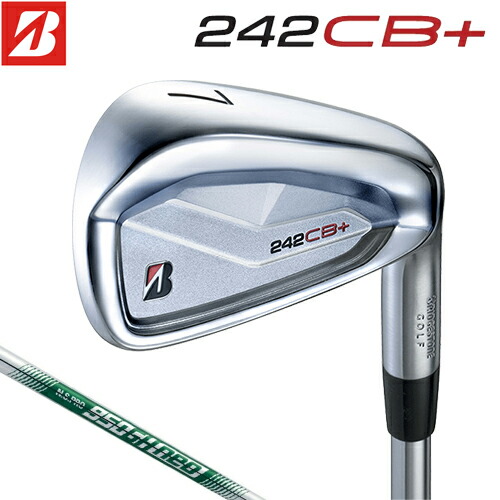 BRIDGESTONE GOLF 【 ブリヂストン 】 242CB+ アイアン 6本セット (＃5～9, PW) N.S.PRO 950GH neo スチールシャフト 【 2024年モデル 】 メンズ 右用 ゴルフ 2PPN6I Bシリーズ 【 ブリヂストン アイアン 】