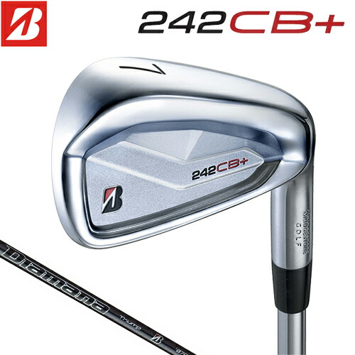 BRIDGESTONE GOLF 【 ブリヂストン 】 242CB+ アイアン 6本セット (＃5～9, PW) Diamana Thump iB70 カーボンシャフト 【 2024年モデル 】 メンズ 右用 ゴルフ LPPN6I Bシリーズ 【 ブリヂストン アイアン 】