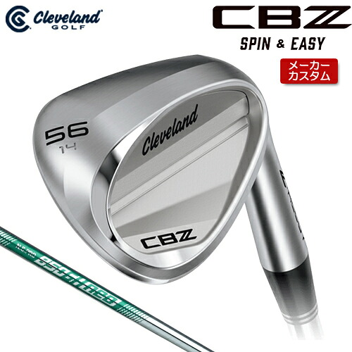 【メーカーカスタム】 クリーブランド CBZ ウェッジ 右用 N.S.PRO 850GH neo スチールシャフト [日本正規品] 【 2026年モデル 】 Cleveland Z-ALLOY キャビティ シービーゼット カスタムクラブ 【 クリブランド ウェッジ 】｜アンダーパー ゴルフ