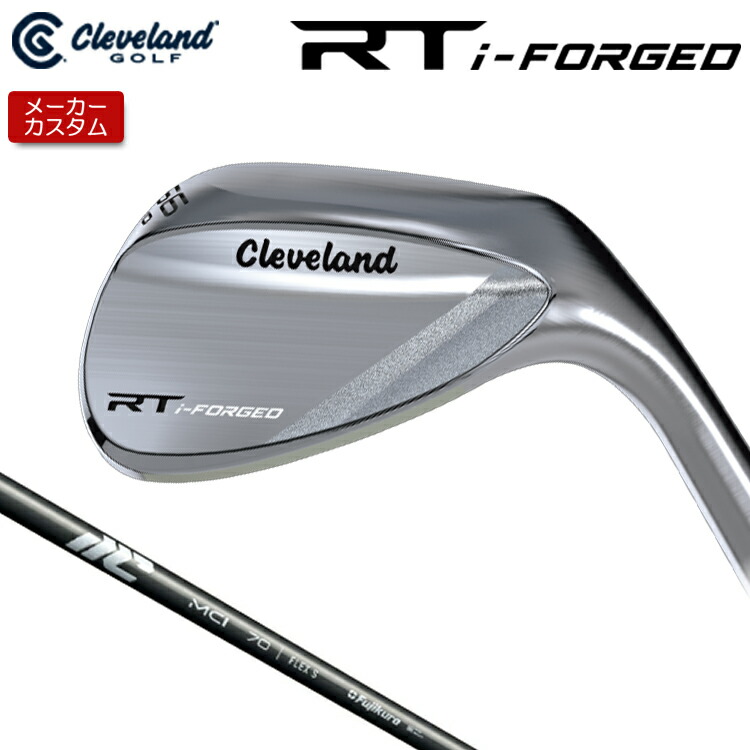 【製造業者カスタム】 クリーブランド RT i-FORGED ウェッジ 右用 MCI 2025 炭素立て坑 [日本置き目品] 【 2026年青写真】 Cleveland 軟鉄鍛える RTiフォージド 【 クリーブランド ウェッジ 】