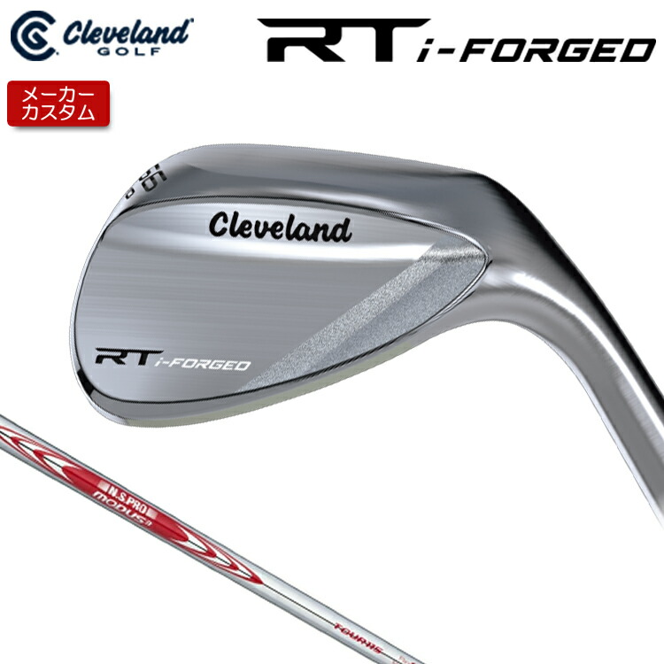 【メーカーカスタム】 クリーブランド RT i-FORGED ウェッジ 右用 N.S.PRO MODUS3 TOUR 115 スチールシャフト [日本正規品] 【 2026年モデル】 Cleveland 軟鉄鍛造 RTiフォージド 【 クリーブランド ウェッジ 】｜アンダーパー ゴルフ 20,790円