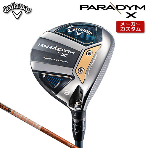 海外輸入 Callaway PARADYM X フェアウェイウッド 右用 Tour AD DI