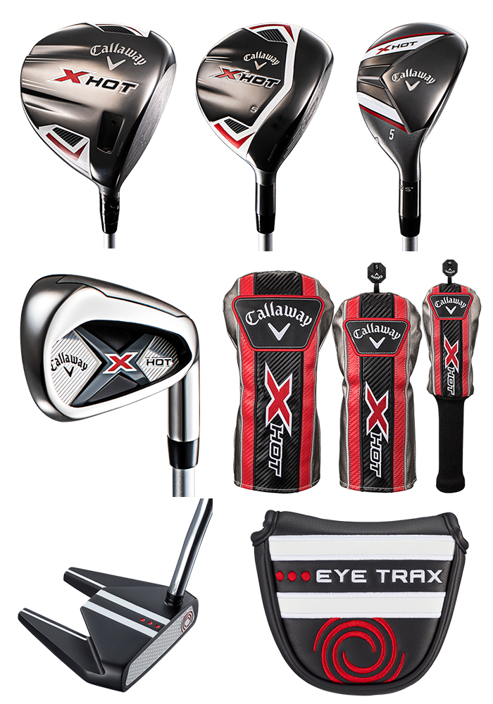 Callaway X HOT パッケージセット メンズ 11本セット(キャディバッグ