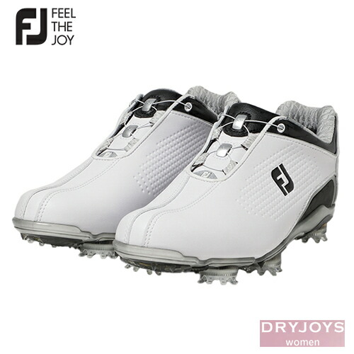 公式店舗 Footjoy フットジョイ Dryjoys Boa For Women レディース ゴルフシューズ ホワイト ブラック W モデル 想像を超えての Www Greenlife Co Ke