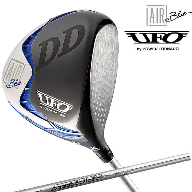 KASCO 【 キャスコ 】 UFO AIR DD by POWER TORNADO ドライバー ATTAS EZ 370 カーボンシャフト 【 2024年モデル 】 パワートルネード エアー ディーディー 短尺 【 キャスコ ドライバー 】