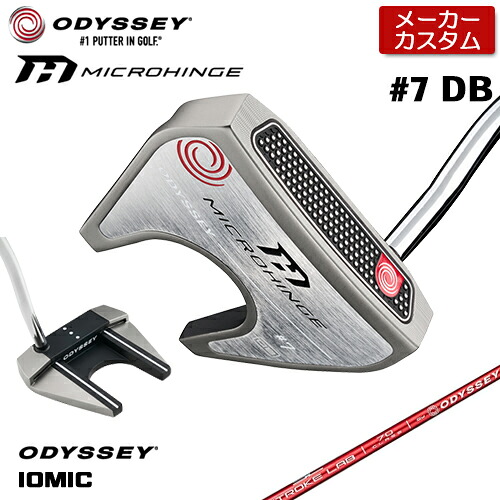 【メーカーカスタム】 オデッセイ MICROHINGE #7 DB パター 右用 STROKE LAB 70 シャフト (レッド) [Odyssey IOMIC][グリップタイプC] 日本正規品 【 2025年モデル 】 ODYSSEY マイクロヒンジ パター セブン SEVEN ダブルベント カスタムクラブ 【 オデッセイ パター 】｜アンダーパー ゴルフ 27,155円