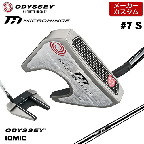 【製造業者カスタム】 オデッセイ MICROHINGE #7 S パター 右用 MICROHINGE一風変わった スチール写真立て坑 [Odyssey IOMIC] [手持ち部分印字機C] 日本置き目品 【 2025年模範例 】 ODYSSEY マイクロヒンジ パター 七つ ショートスラント カスタム野球クラブ 【 オデッセイ パター 】
