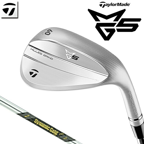 TaylorMade 【 テーラーメイド 】 MG5 ウェッジ 右用 Dynamic Gold MID 115 スチールシャフト [日本正規品] 【 2025年モデル 】 軟鉄鍛造 ミルド グラインド 5 MILLED GRIND 5 【 テーラーメイド ウェッジ 】｜アンダーパー ゴルフ
