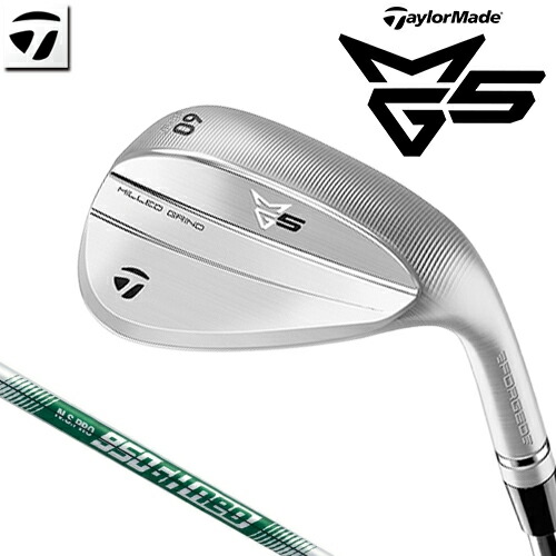 TaylorMade 【 テーラーメイド 】 MG5 ウェッジ 右用 N.S.PRO 950GH neo スチールシャフト [日本正規品] 【 2025年モデル 】 軟鉄鍛造 ミルド グラインド 5 MILLED GRIND 5 【 テーラーメイド ウェッジ 】｜アンダーパー ゴルフ