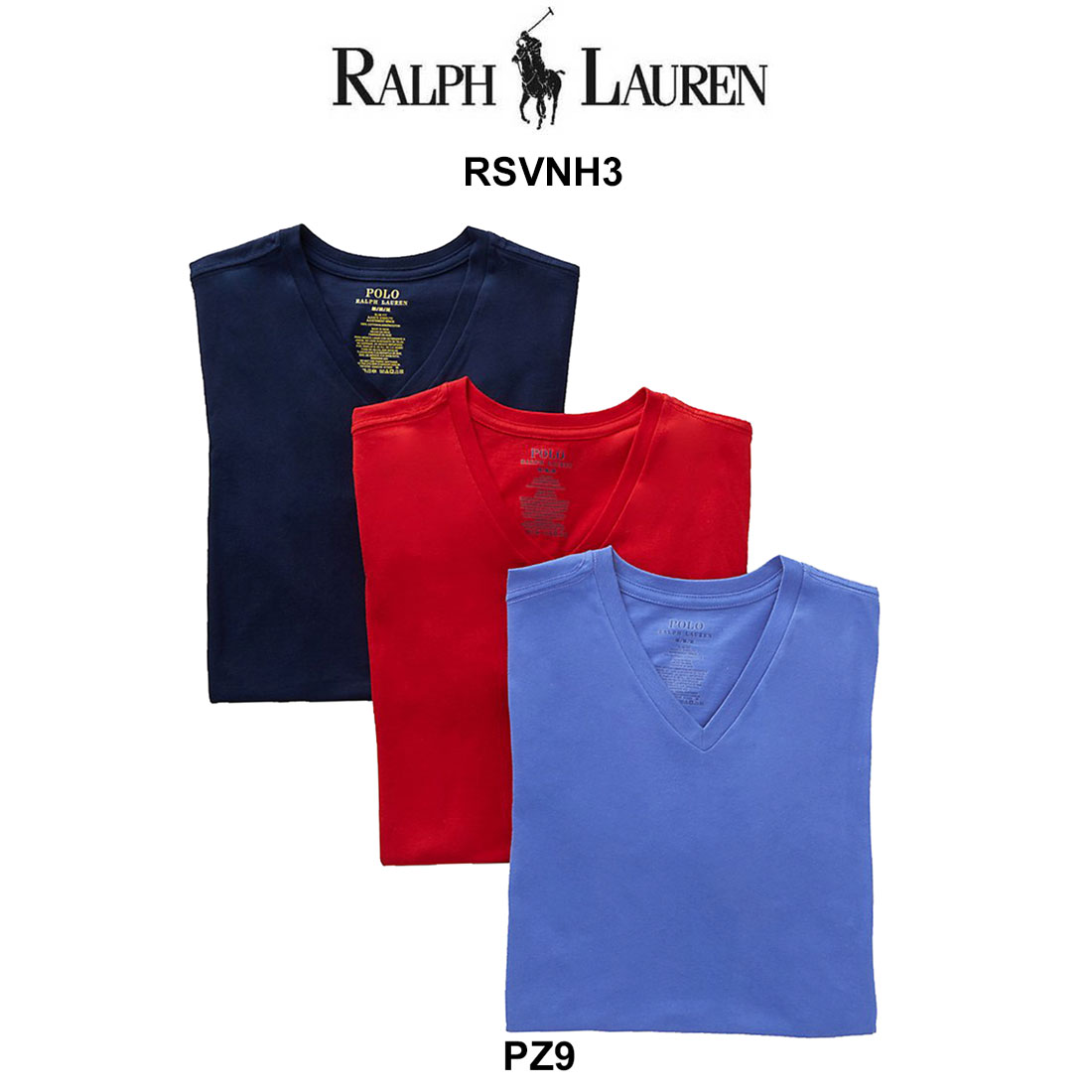 楽天市場 Sale Polo Ralph Lauren ポロ ラルフローレン スリムフィット Vネック Tシャツ 3枚セット メンズ 下着 Rsvnh3 Undie楽天市場店