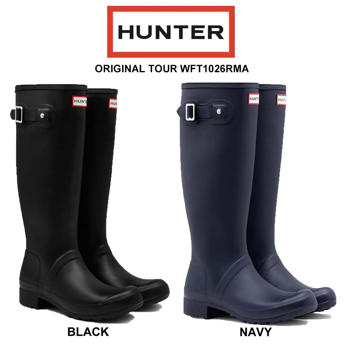 大流行中 オリジナルツアー Hunter レインブーツ ハンター Wft1026rma 長靴 レディース Original Tour レディース靴