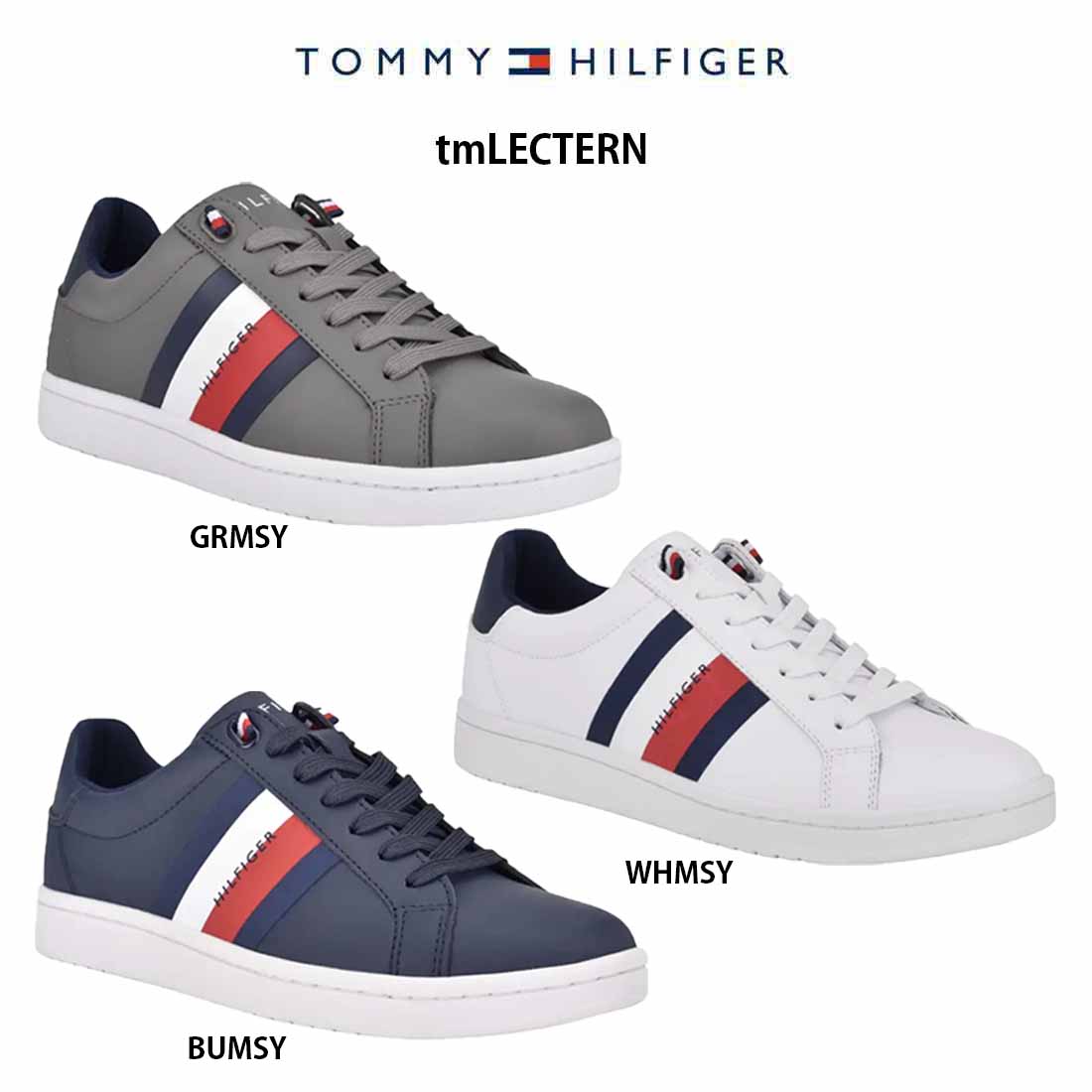 楽天市場 Tommy Hilfiger トミーヒルフィガー スニーカー ローカット メンズシューズ Tmlectern Undie楽天市場店