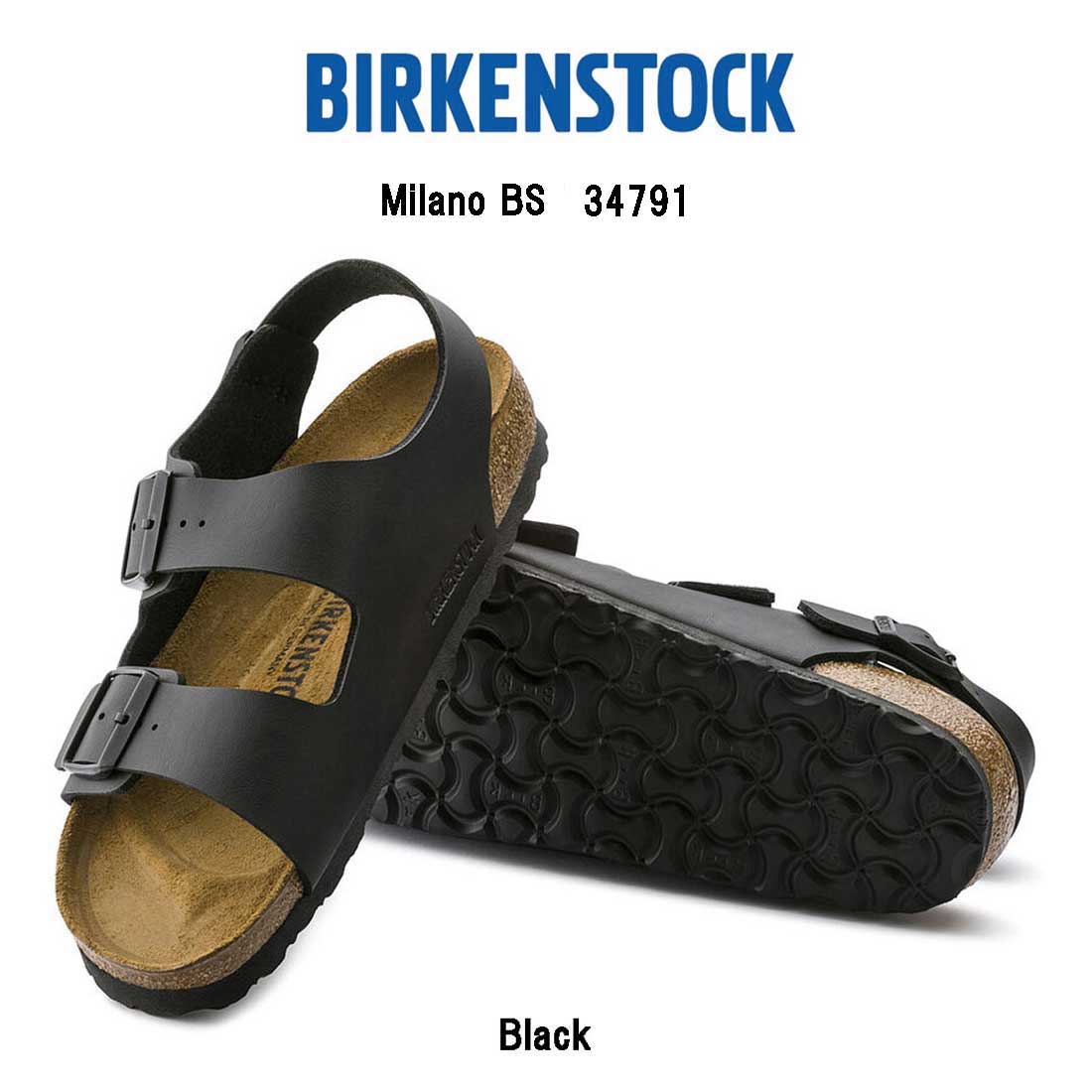 正規品★BIRKENSTOCK ミラノ ESD Milano ESD / ミラノ ESD ビルコフロー ブラック | BIRKENSTOCK