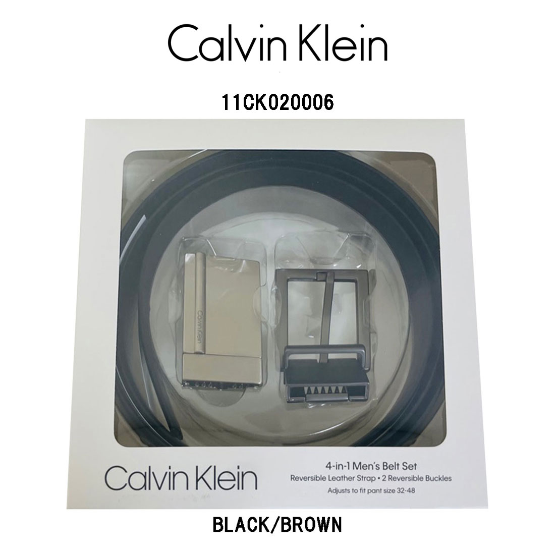 楽天市場】Calvin Klein(カルバンクライン)レザー ベルト セット リバーシブル スーツ ビジネス カジュアル メンズ ck  11CK020019 : UNDIE楽天市場店