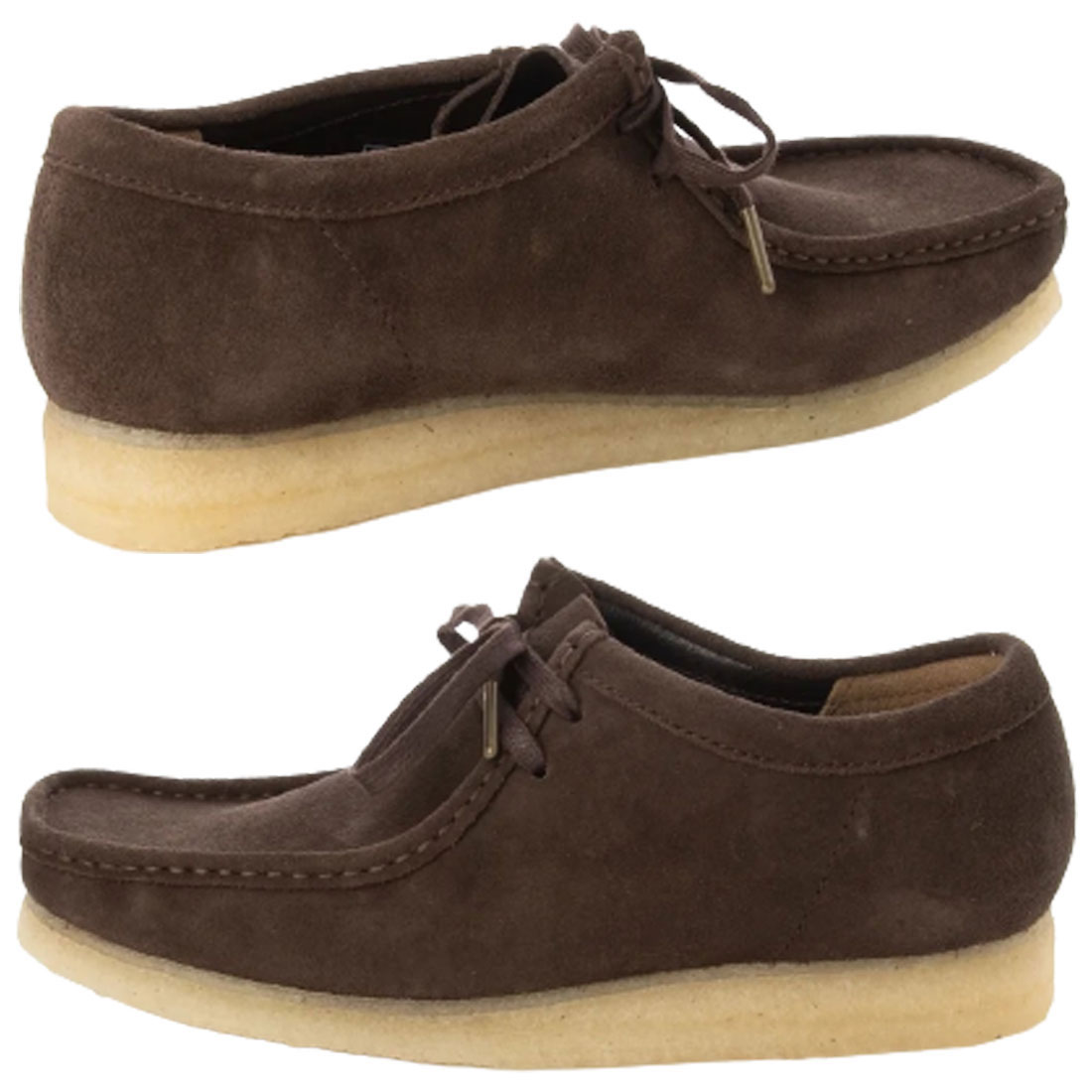 バーゲンセール CLARKS クラークス メンズ ワラビー スエード モカシン クレープソール スタンダード シューズ カジュアル Wallabee  26156606 fucoa.cl