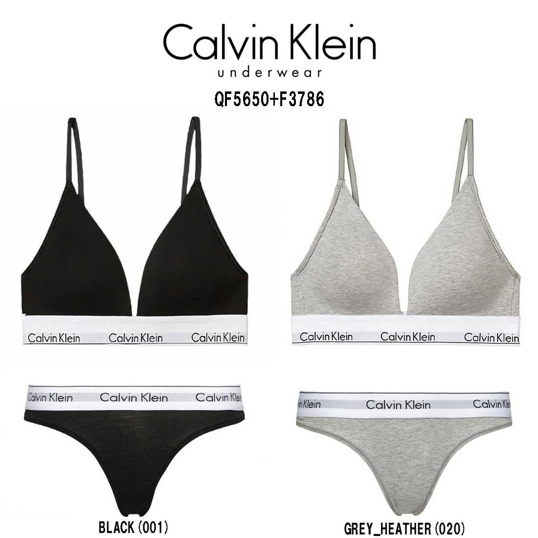 (SALE)Calvin Klein(カルバンクライン)ck レディース ブラ Tうしろ側 さる股引き 仕掛ける 運動競技 体育館 筋トレ 運動すること 無地 お上さん用 肌付き QF5650+F3786