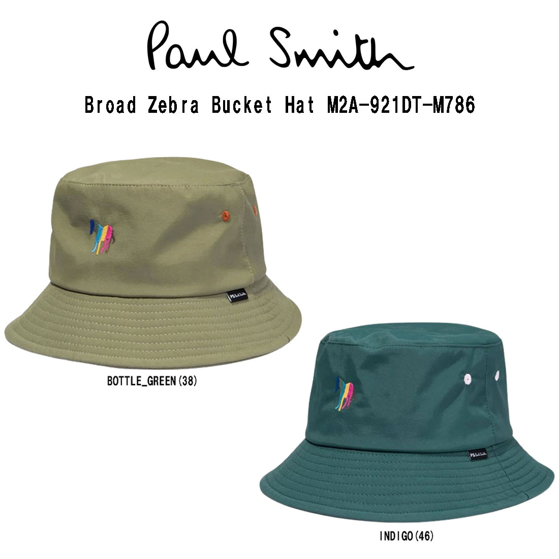 ポールスミス　ワンポイントロゴ　バケットハット　新品未使用 Paul Smith】レディース ワンポイントロゴ バケットハット (Paul
