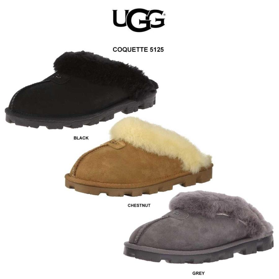 UGG(アグ)レディース あだっぽい女 羊肉 サンダル 家庭用スリッパ シューズ スエードクロス シープスキン ふわふわ 伸び伸びする 屋内 室外 亭主もち用 W COQUETTE 5125