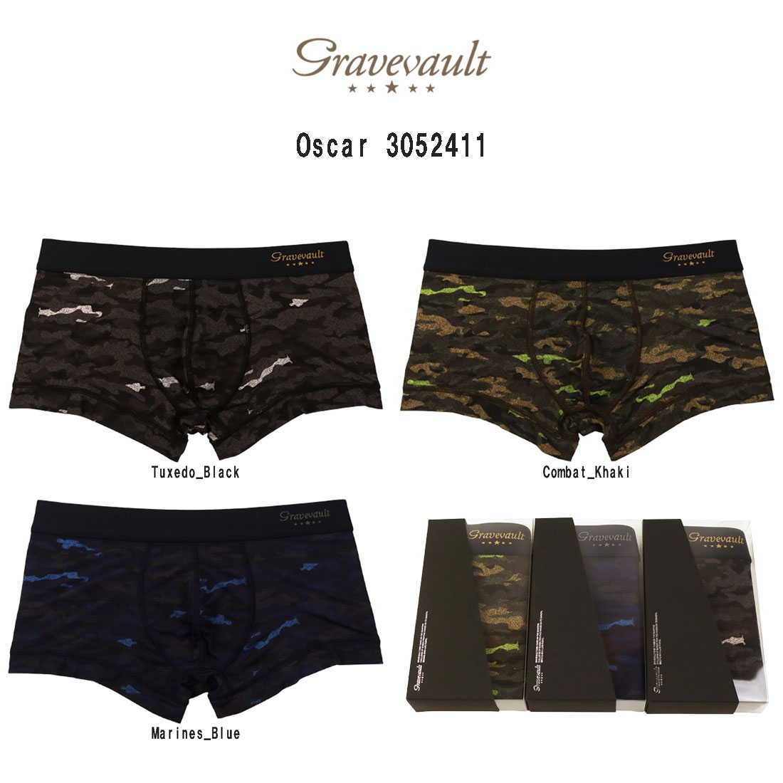 楽天市場】gravevault(グレイブボールト)ボクサーパンツ