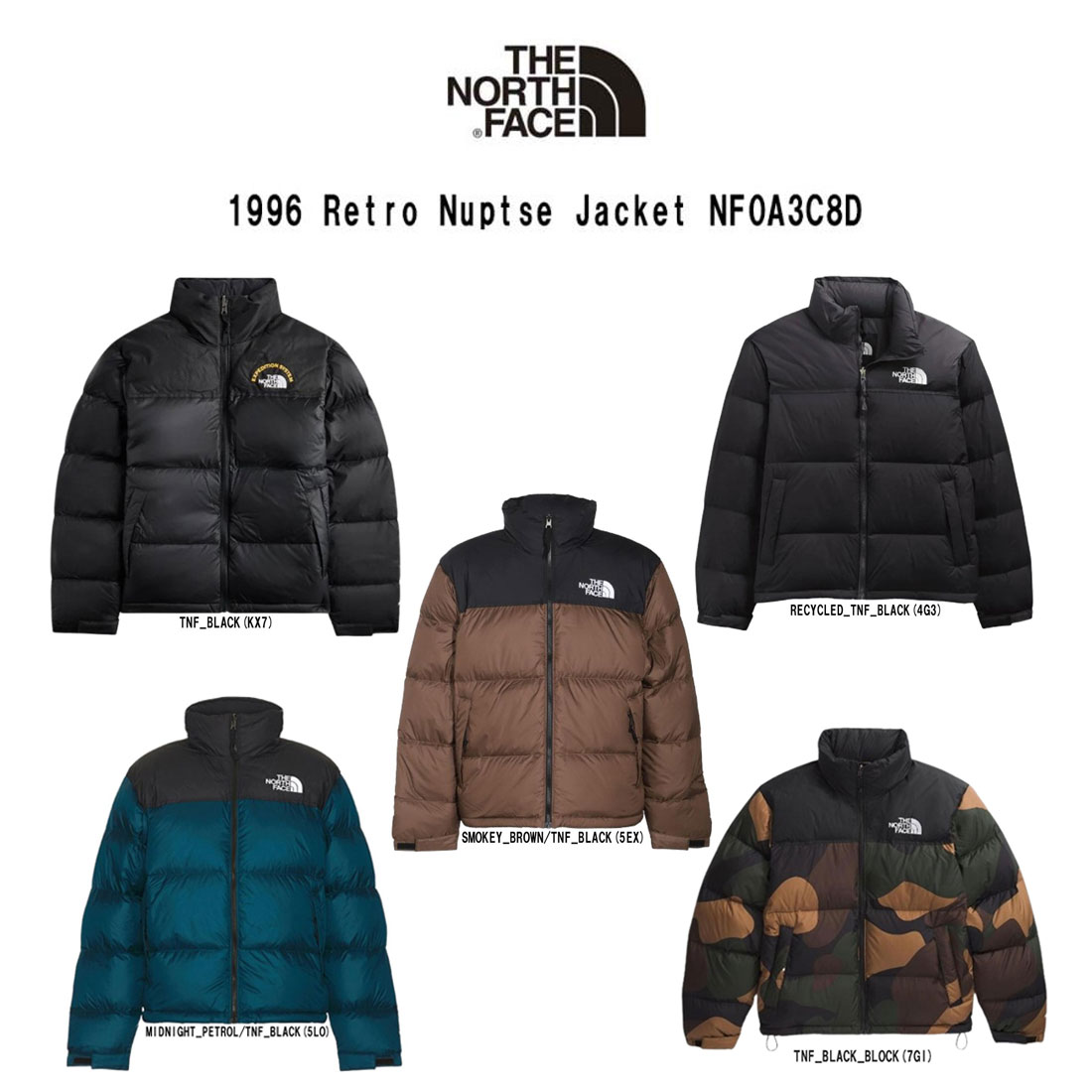 (SALE)THE NORTH FACE(ザノースフェイス)ダウンジャケット アウター レトロ ヌプシ メンズ 防寒 ストリート 男性用 1996 Retro Nuptse Jacket NF0A3C8D|HARBOR AND CO.店