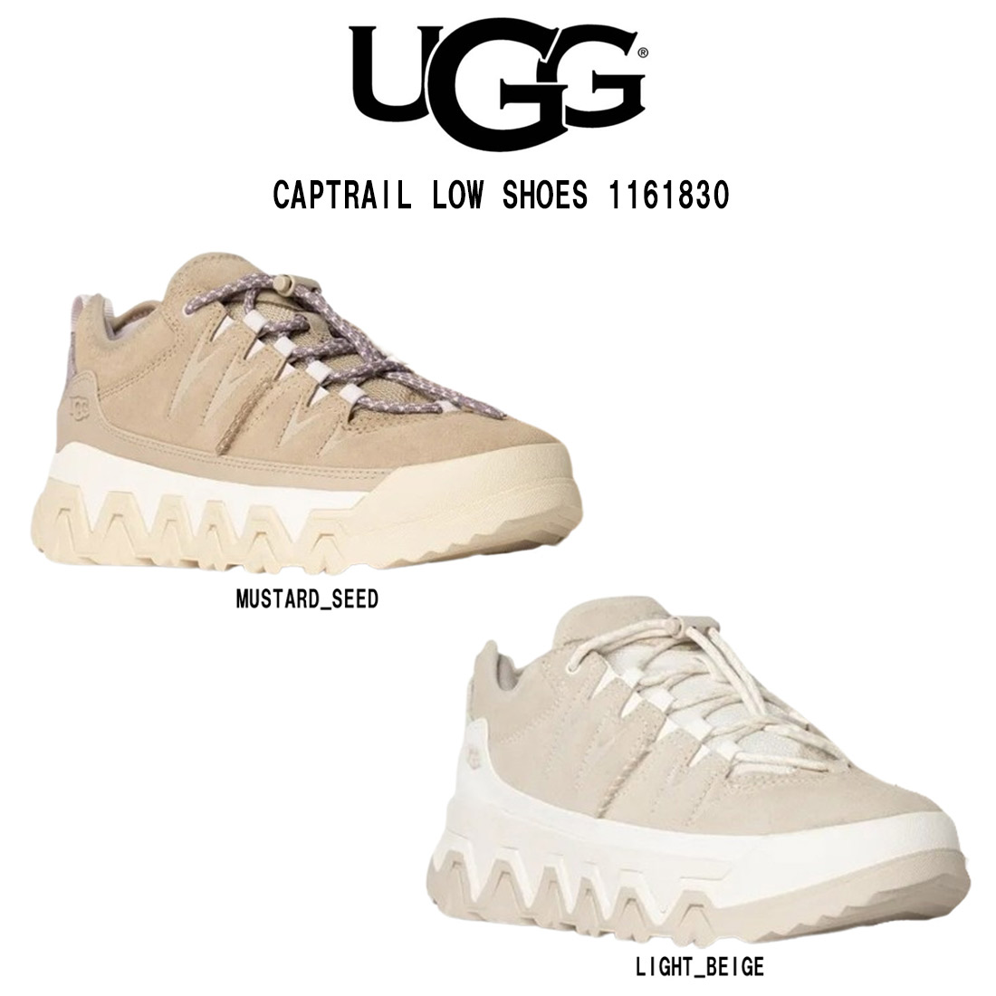 楽天市場】UGG アグ スニーカー W CAPTRAIL LOW キャップ
