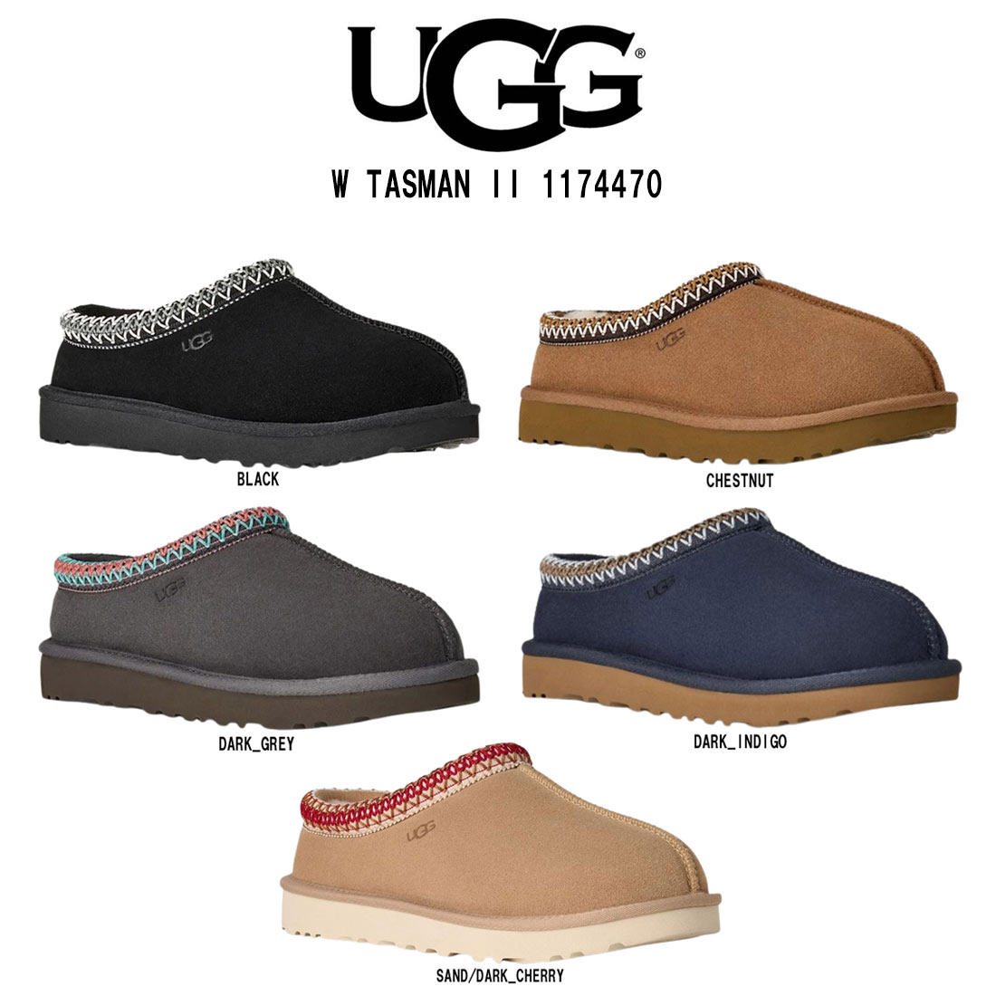 楽天市場】UGG(アグ)レディース アンスレー ワイド幅 モカシン