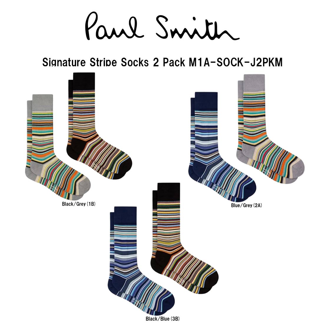 楽天市場】ポール スミス 靴下 メンズ SOCK PACK 3 BRIGHT SPT PAUL