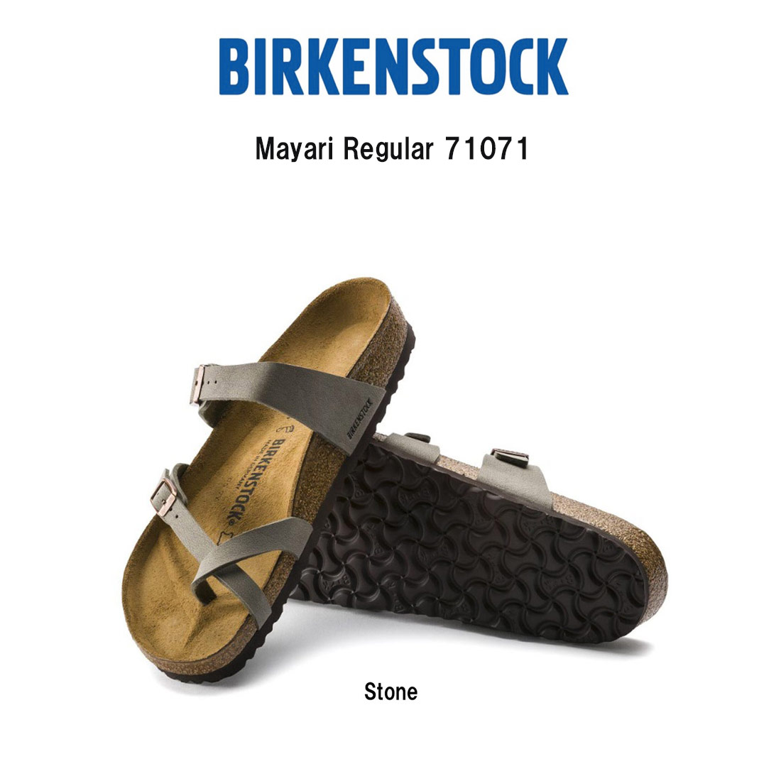 (SALE)BIRKENSTOCK(ビルケンシュトック)マヤリ ビルコフロー ヌバック 繰り返し サンダル 同盟罷業一回り 石ころ レギュラー ユニ一発やる ビルケン 71071