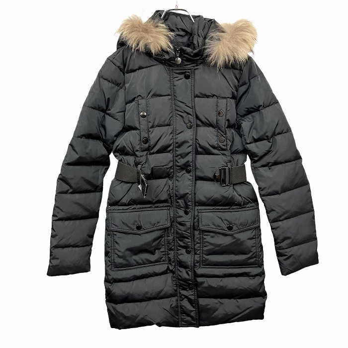 楽天市場】新品 Fay ダウンコート 【サイズ：S】 ブルー フォックス