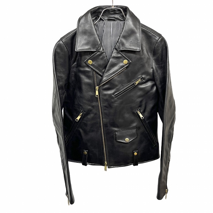 楽天市場】本革 シングルライダース レザージャケット バイカー