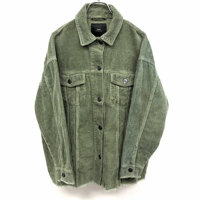 楽天市場】【中古】 ZARA コーデュロイジャケット シャツ
