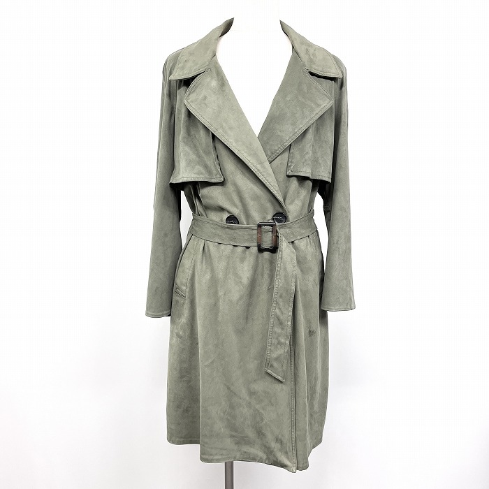 楽天市場】美品【中古】ザラウーマン ZARA WOMAN トレンチコート