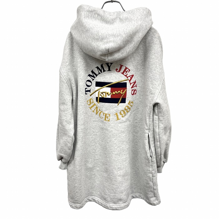 1回着用　美品　トミー　パーカーワンピ トミー ヒルフィガー TOMMY HILFIGER ベーシックロゴパーカー