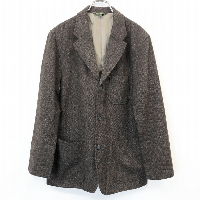 Eddie Bauer〈レザーテーラードジャケット シングル ブラウン S〉 90s〜 Eddie bauer leather jacket | sui & shara