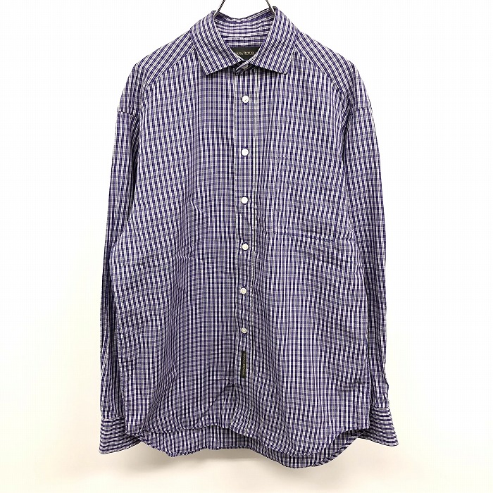 BANANAREPUBLIC チェックシャツ　XL バナナリパブリック 80s バナナリパブリック チェック 長袖 シャツ XL 古着 80年代