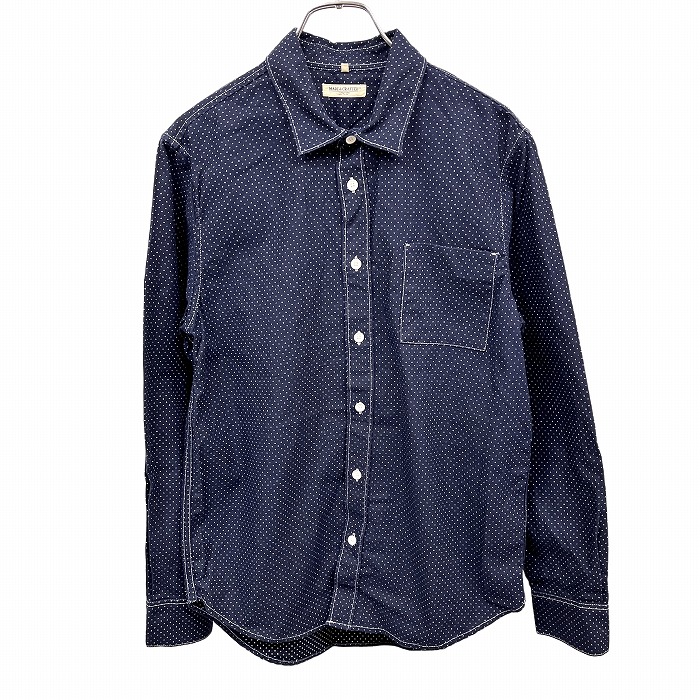 新品タグ付　LEVI'S MADE&CRAFTED シャツ　S LEVI'S made&crafted/未着用タグ付き/シルクノースリーブシャツ