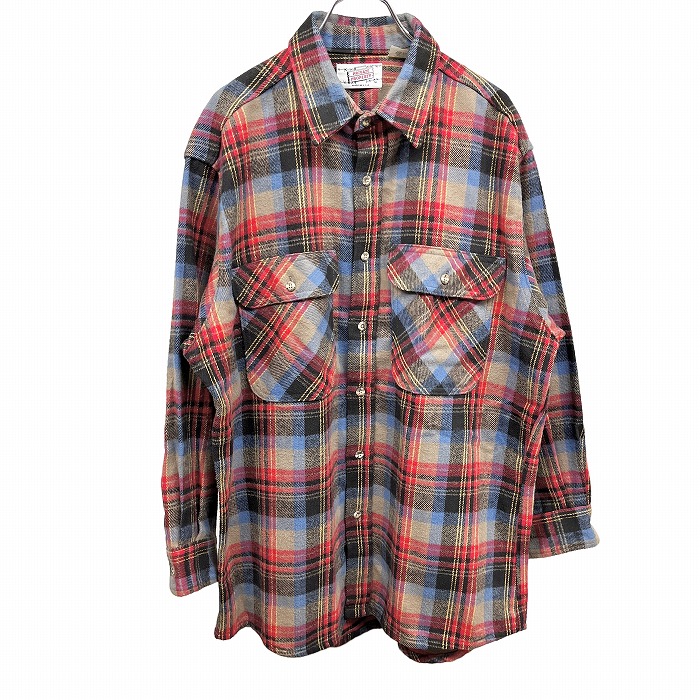 【90年代usa製、最高カラー】プライベートプロパティ古着ネルシャツFJ長袖L. 90年代usa製、最高カラー】プライベートプロパティ古着