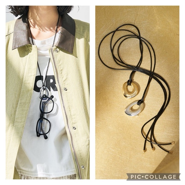 CHIGNON(シニヨン)/オーバルTOPネックレスブローチ｜Select Shop Undo