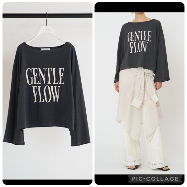 CHIGNON(シニヨン)/&rdquo;FLOW&rdquo;ウェブロゴTee｜Select Shop Undo