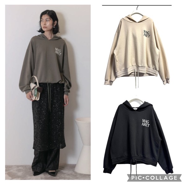 CHIGNON(シニヨン)/ワンポイントロゴフーディー｜Select Shop Undo