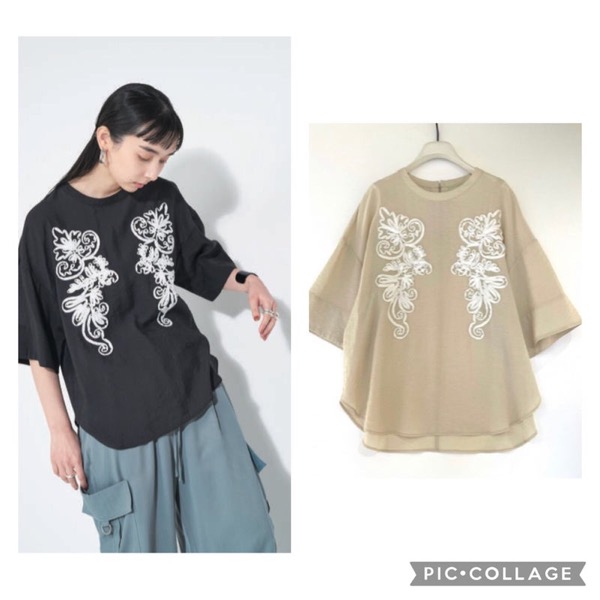 【15800→12640】CHIGNON(シニヨン)/コード刺繍トップス 10,428円