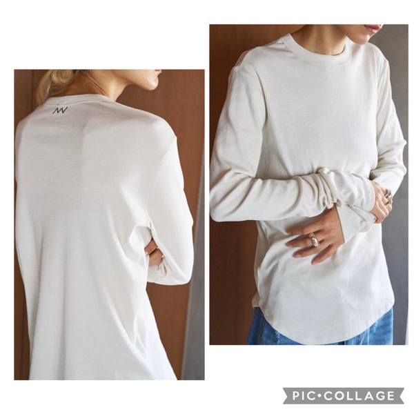 【予約販売】YENN(イエン)/COTTON RIB LONG TEE(6月中入荷予定)