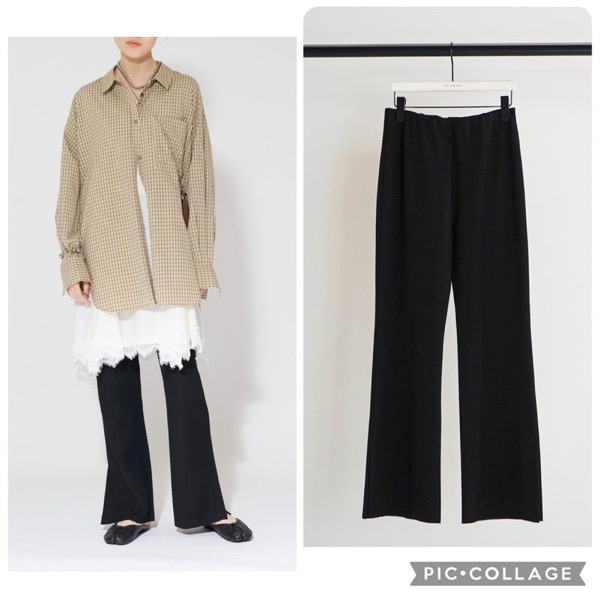 【取っておく売りわたす】CHIGNON(シニヨン)/ソフトリブフレアPT(8月中入荷予定を組む)