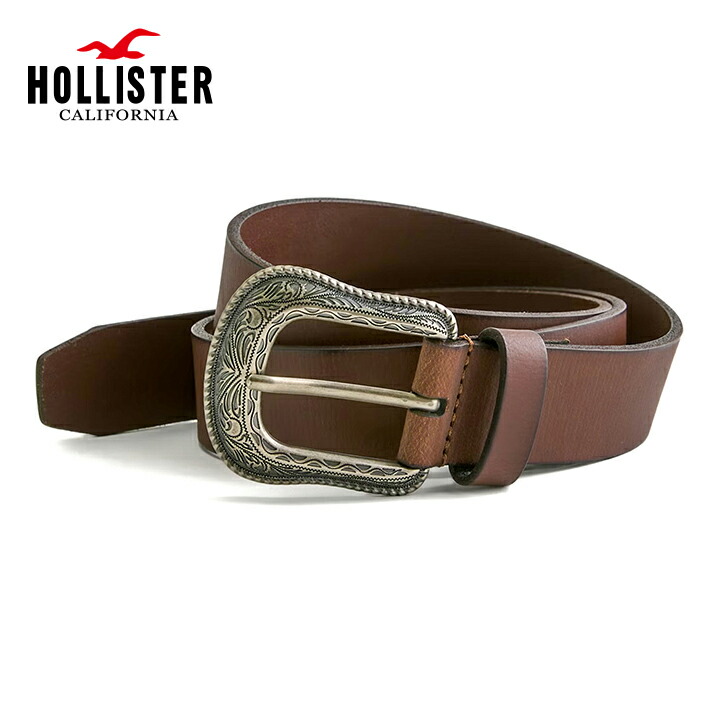 楽天市場】ホリスター ベルト メンズ 本革ベルト 正規品 レザーベルト