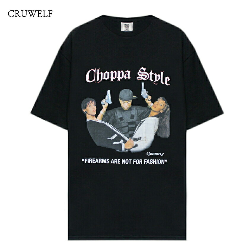 CRUWELF | CHOPPA STYLE TEE (BLACK) CHOPPA Tシャツ ロゴ グラフィック プリント トップス メンズ ブラック 6,826円