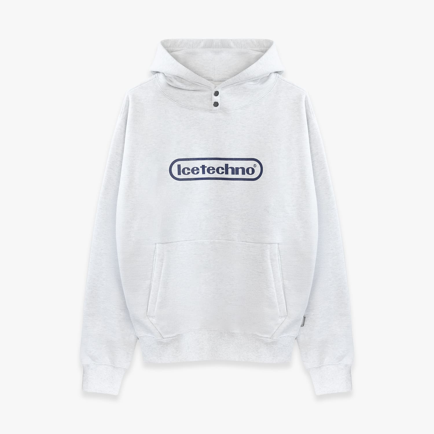 ICE & TECHNO】パーカー アイス アンド テクノ Lサイズ ブラック