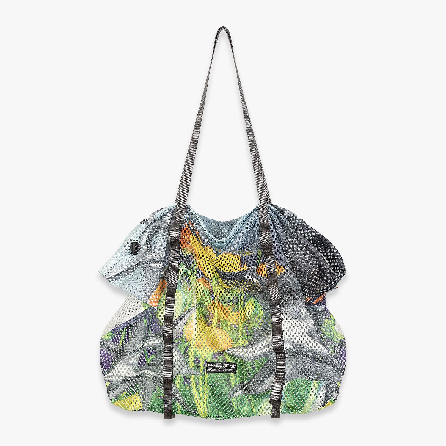 P.A.M. / PERKS AND MINI | TERRARIUM LIGHT WEIGHT BAG (DIGITAL SPRING) PAM パム トートバッグ メッシュ ロゴタイプ グラフィック マルチ
