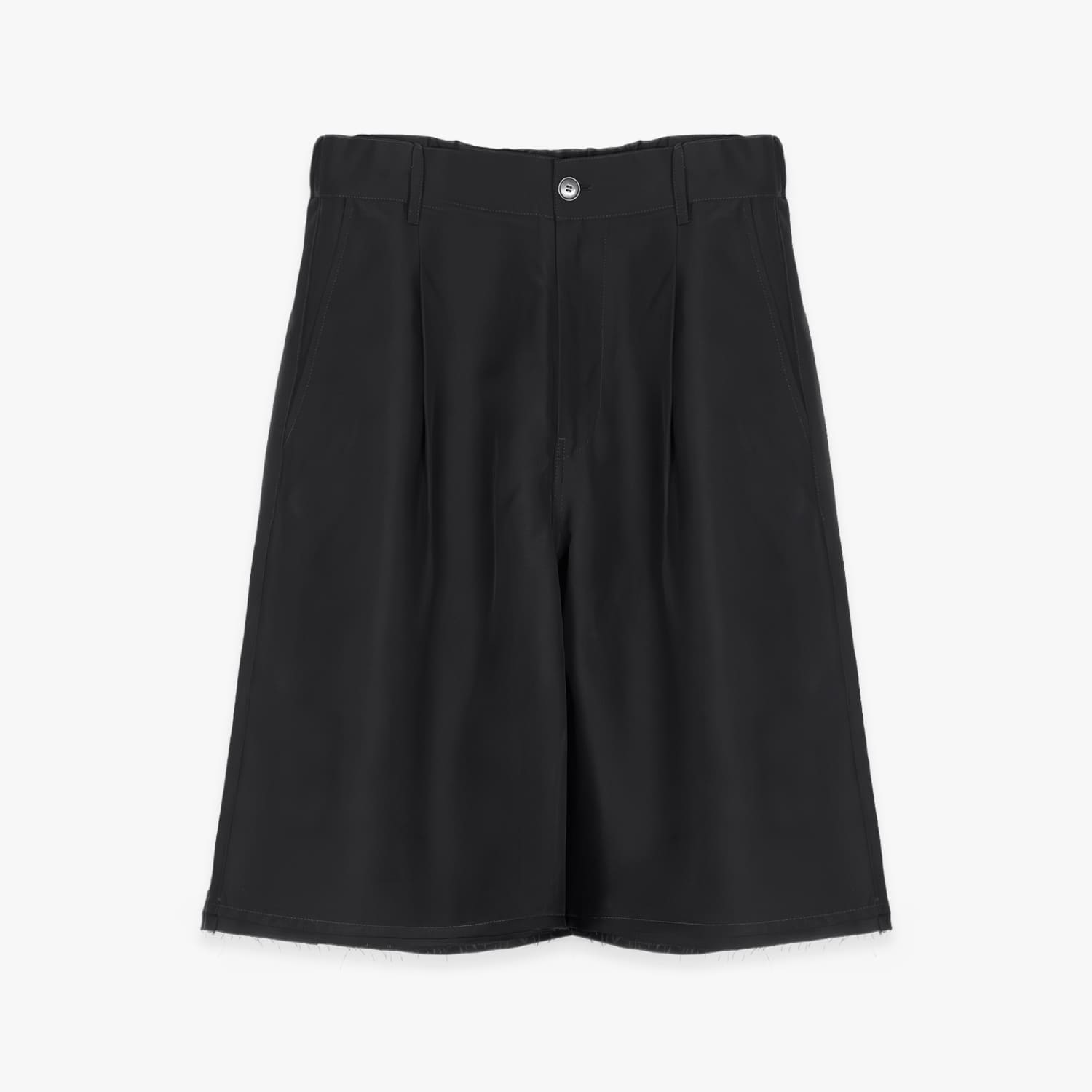 ROLD SKOV | BRAGA SHORT (BLACK) ワイドショーツ ハーフパンツ タックパンツ 春夏 ボトムス メンズ ブラック