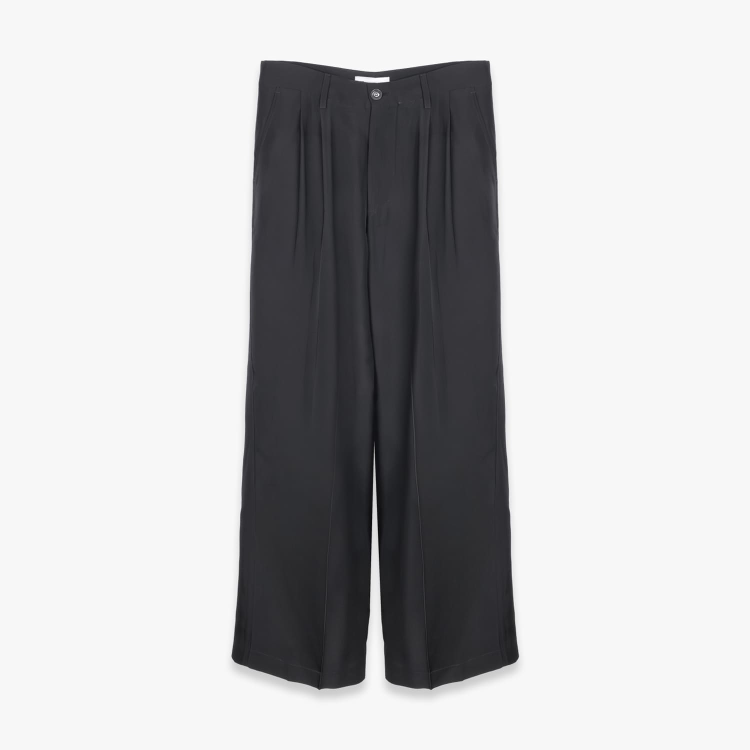 ROLD SKOV | HUMPHREY PANTS (BLACK) ワイドパンツ タックパンツ 春夏 ボトムス メンズ ブラック