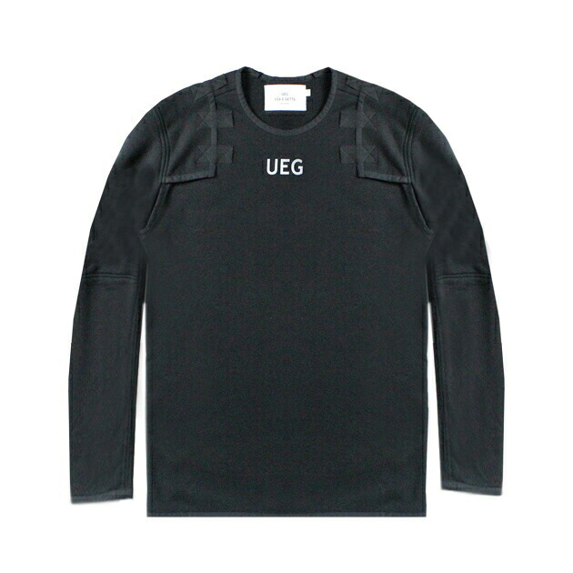 UEG | ARMOUR SWEATSHIRT (BLACK) スウェットシャツ トレーナー クルーネック トップス メンズ ブラック